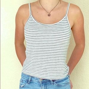 Forever 21 striped tank top MEDIUM
